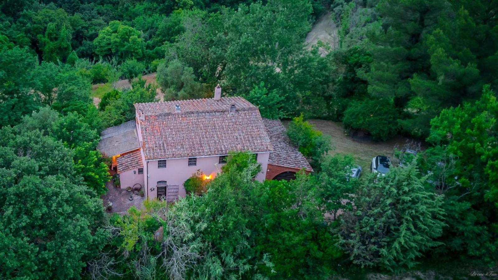 La Casa Nel Bosco Villa Lari Eksteriør bilde